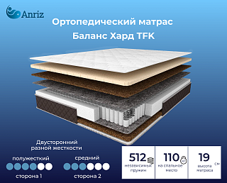 Матрас Баланс Хард TFK