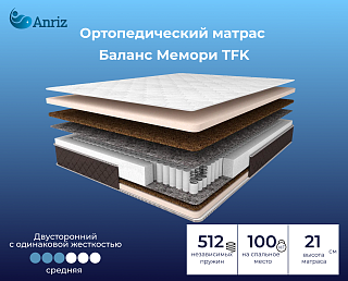 Матрас Баланс Мемори TFK