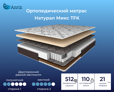 Матрас Натурал Микс TFK