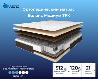 Матрас Баланс Медиум TFK